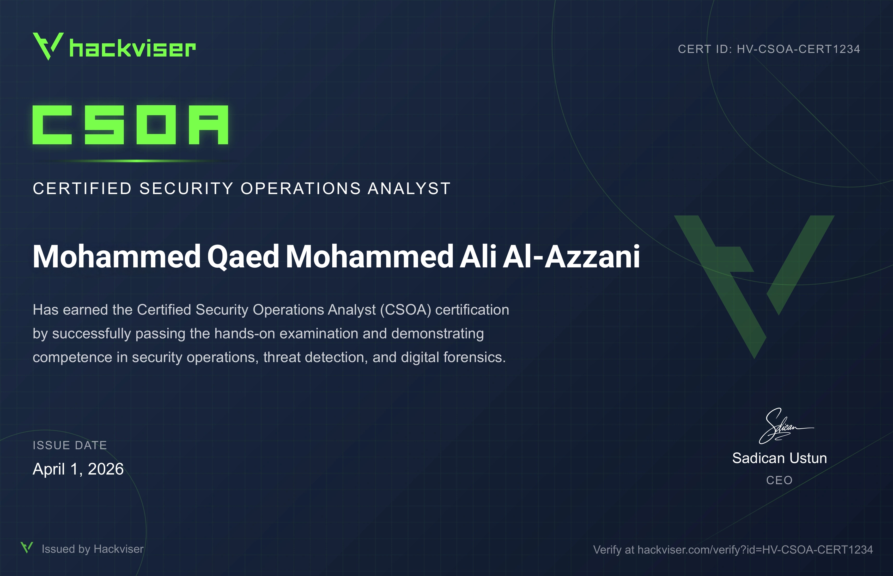 Hackviser — مجموعة الشهادات المهنية العملية